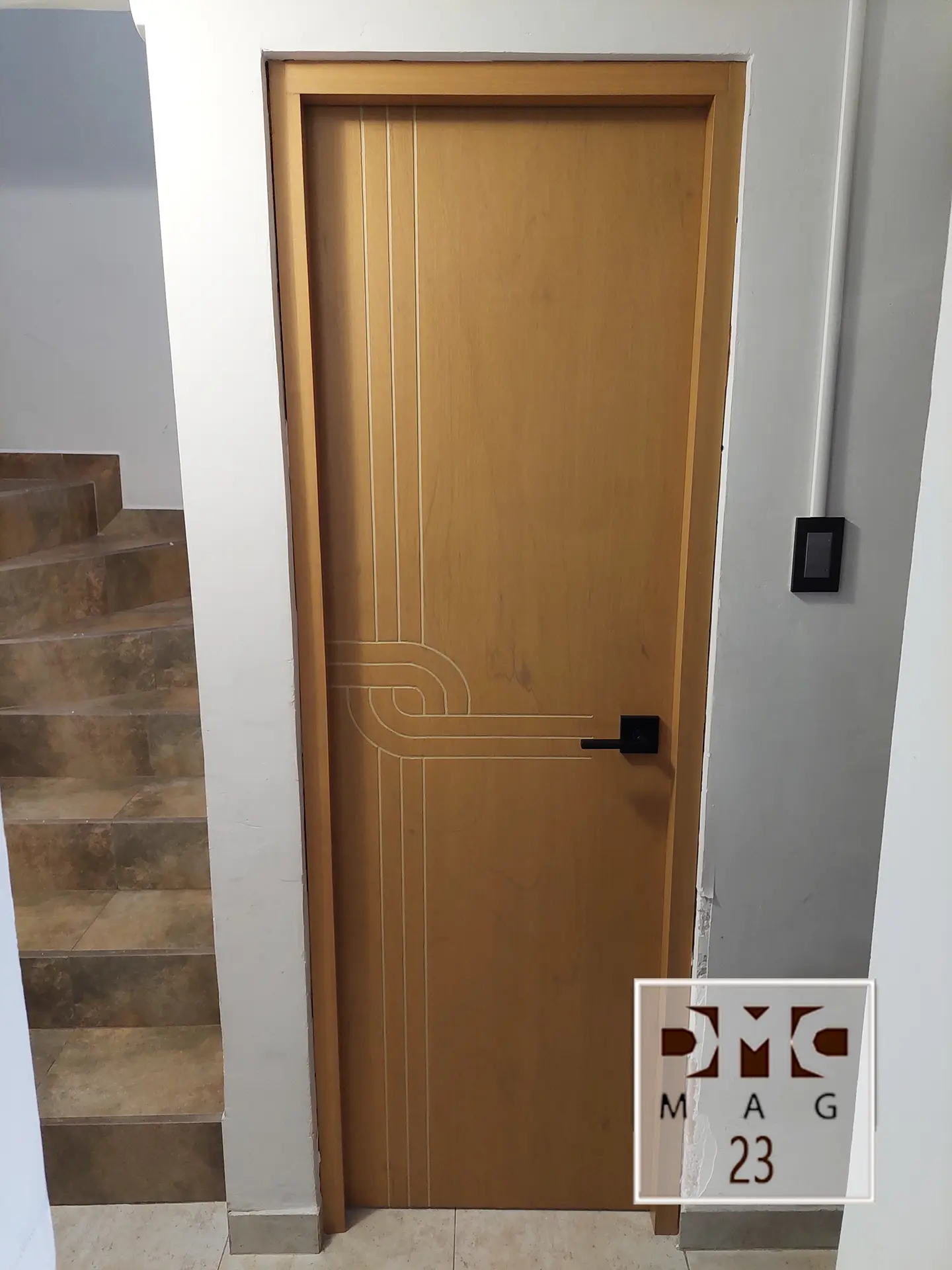 Puerta con cristales