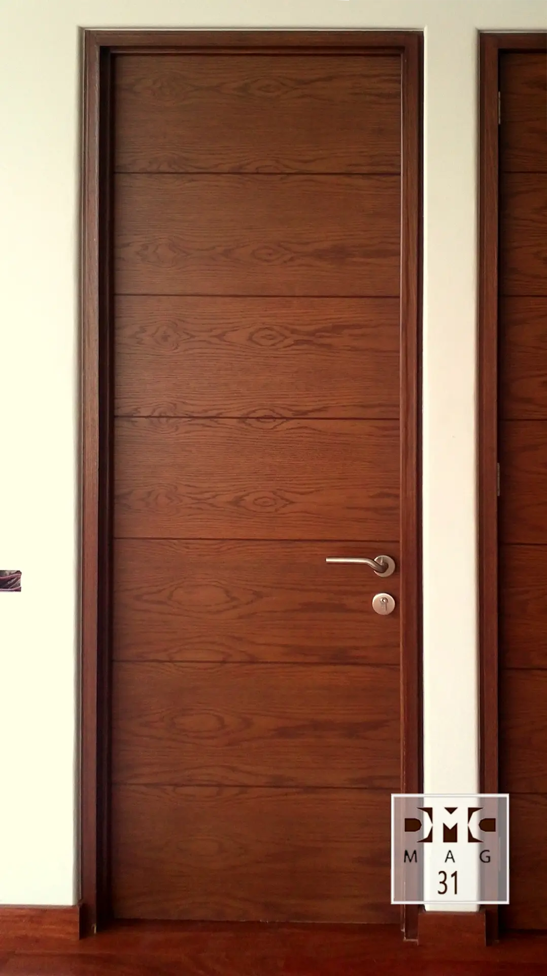 Puerta de entrada elegante