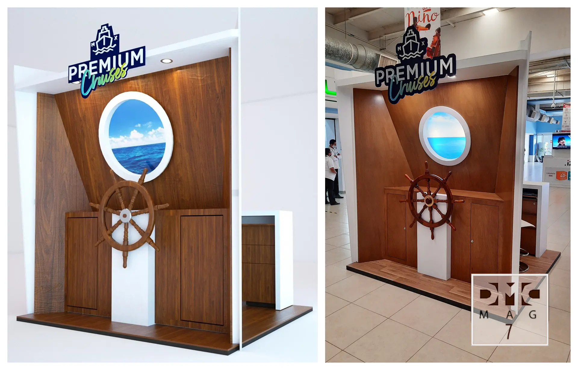 Mobiliario modular exhibición